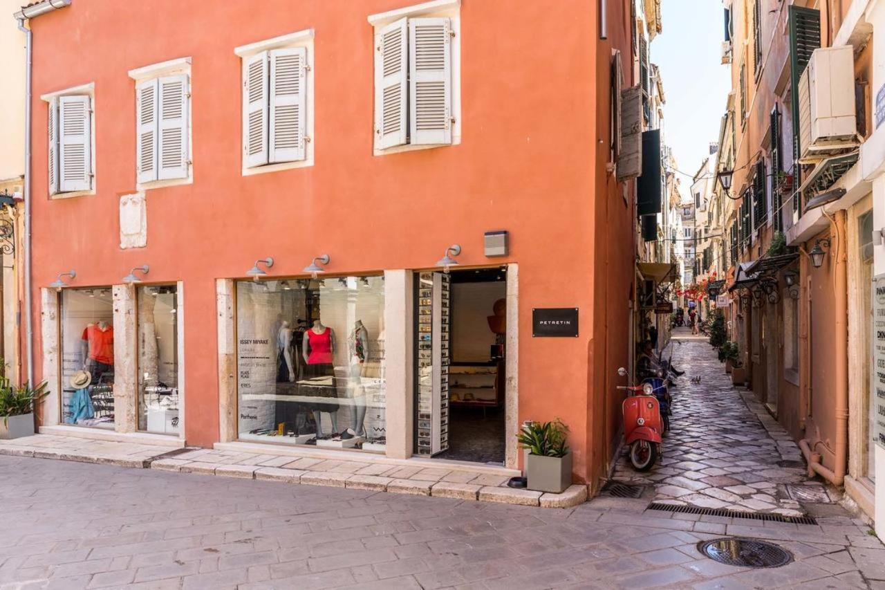 Queen Apartment, In The Heart Of Corfu Historical Old Town Center! Exterior foto